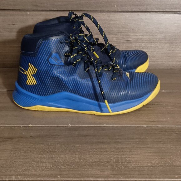 Under Armour Curry 2.5 Dub Nation Youth Basketball Shoes Size 2.5Y 1276333-400 - Picture 2 of 16